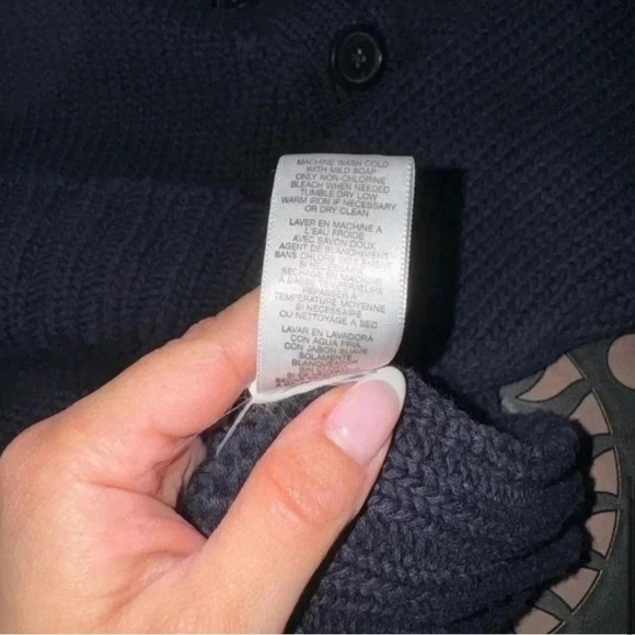 Michael Kors Knit Turtleneck with Button Detail - Picture 8 of 8